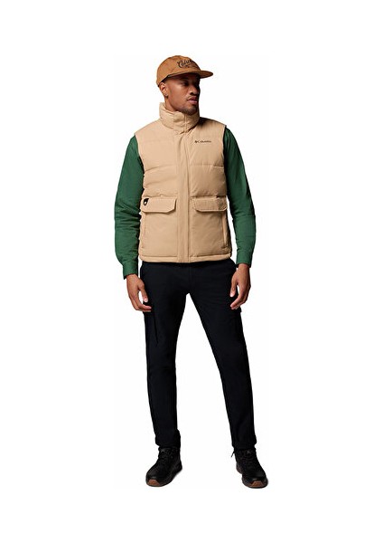 Landroamer™ Puffer Vest Erkek Outdoor Yeleği 2134281262 Kahverengi