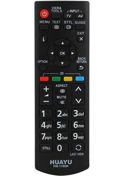 Panasonic RM-1180M Universal Lcd-Led Tv Kumandası
