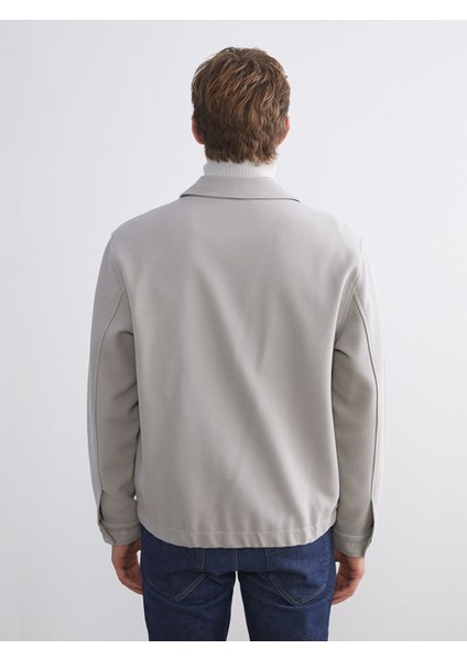 Yeni Sezon Standart Kalıp Gömlek Yaka Erkek Mont indirimleri
