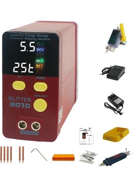 Glitter 801D Şarjlı Pil Punto Kaynak Makinesi modelleri