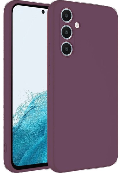 Bfs Samsung Galaxy A16 5g Kılıf First Silikon - Mürdüm