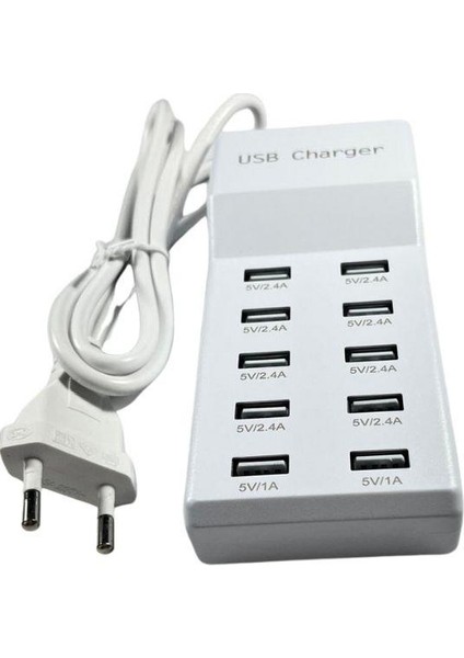 10 Port Çoklu USB Şarj Devresi modelleri