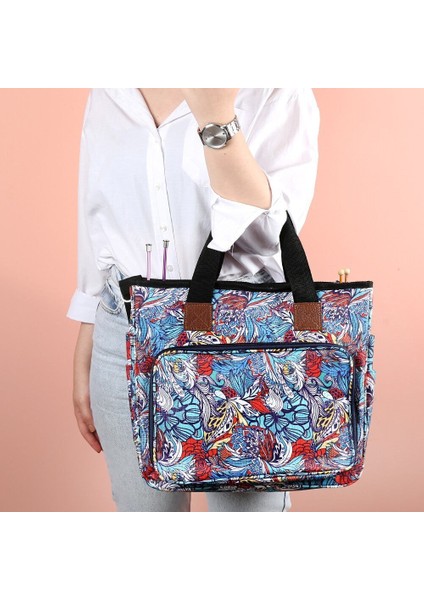 Loren Desenli Örgü Çantası modelleri