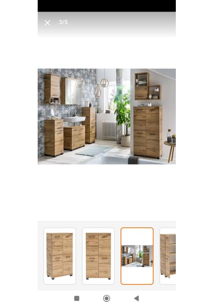 Atlantik Çam 4 Kapak, Kiler, Saklama Dolabı, fırsatları