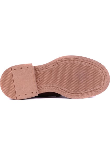 - Hakiki Deri Taba Rengi Kadın Loafer - 25101905 indirimleri