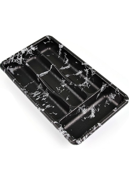 4 Gözlü Mermer Desenli Kaşıklık ROYALEKS-57081