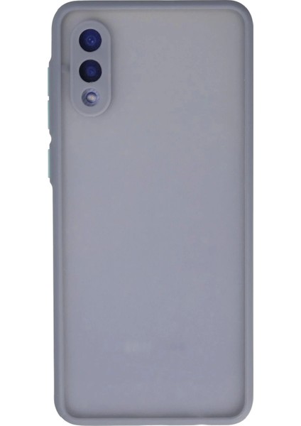 Bfs Samsung Galaxy A02 Kılıf Montreal Silikon Kapak - Gri