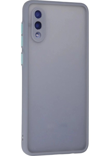 Bfs Samsung Galaxy A02 Kılıf Montreal Silikon Kapak - Gri modelleri