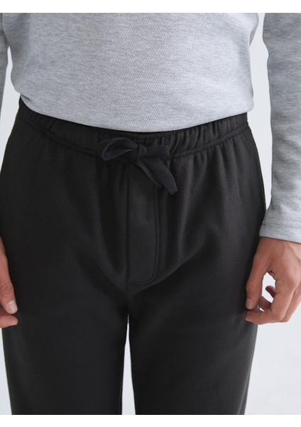 Yeni Sezon Standart Kalıp Polar Erkek Pijama Altı modelleri