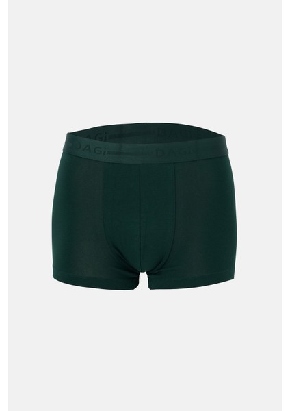 Açık Mavi-Koyu Yeşil 5210 3'lü Desenli Pamuk Boxer indirimleri