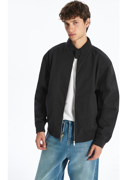 Yeni Sezon Standart Kalıp Dik Yaka Erkek Mont