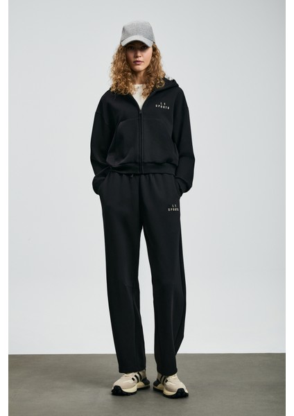 Ada Örme Kadın Eşofman Siyah indirimleri