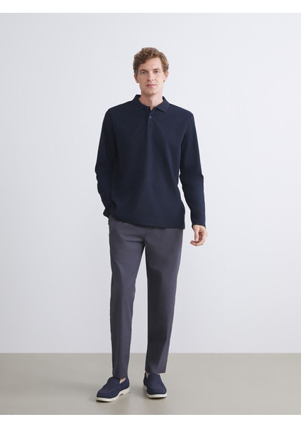 Yeni Sezon Polo Yaka Uzun Kollu Erkek Sweatshirt fiyatları