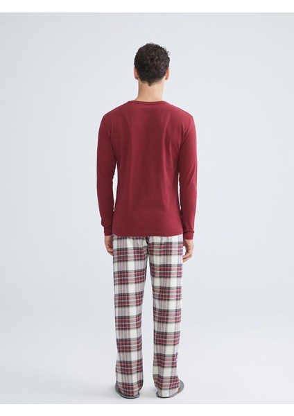 Yeni Sezon Standart Kalıp Erkek Pijama Takımı fırsatları