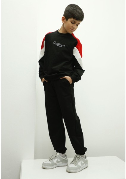 Erkek Çocuk Bisiklet Yaka Takım