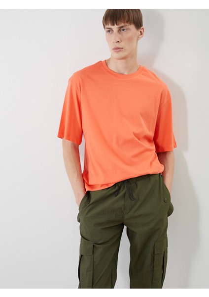 Yeni Sezon Bisiklet Yaka Penye Erkek Tişört