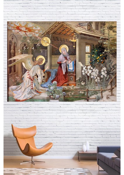 Rönesans Sanatı Duvar Örtüsü Duvar Halısı Wall Tapestry