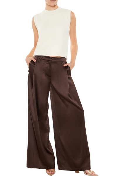 Saten Pantolon modelleri