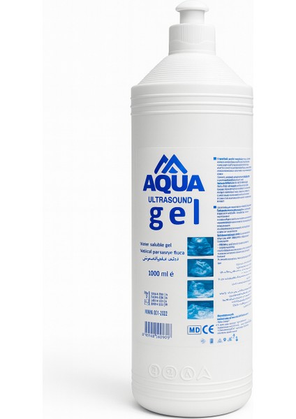 Ultrasound Gel 1000 ml Su Bazlı Hipoalerjenik Jel