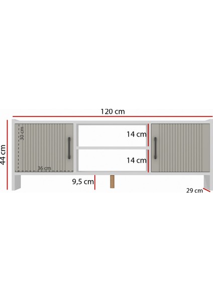 Molde Modern Tv Sehpası Mdf Membran Kapaklı Raflı Tv Ünitesi Televizyon Sehpası modelleri