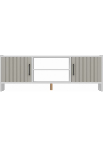 Molde Modern Tv Sehpası Mdf Membran Kapaklı Raflı Tv Ünitesi Televizyon Sehpası fırsatları