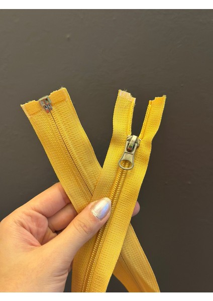 Hardal Sarısı Fermuar 55X3 cm fiyatları