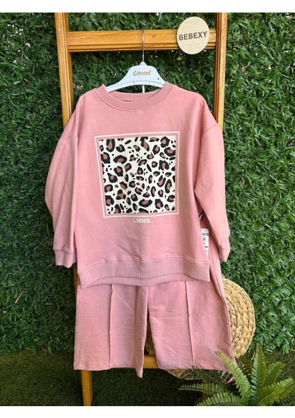 Leopar Desenli Pembe Alt Üst Takım 135/ fiyatları