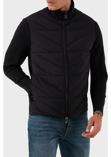 Kapitoneli Regular Fit Dik Yaka Fermuarlı Mont Erkek Mont EM003426 AF17823 UB118 indirimleri