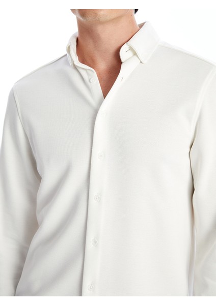 Yeni Sezon Slim Fit Uzun Kollu Erkek Gömlek modelleri