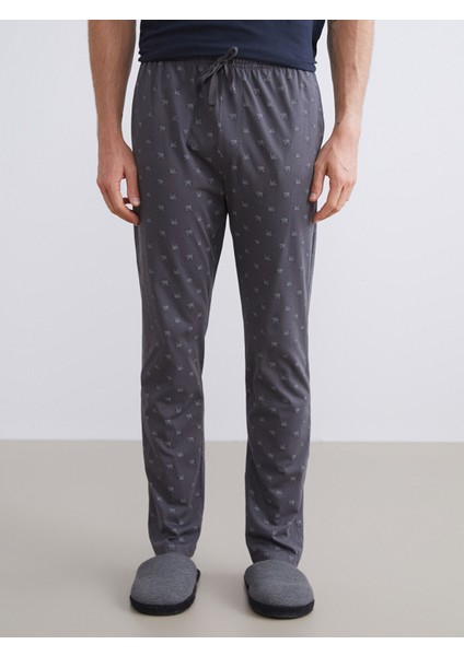 Yeni Sezon Ince Desenli Erkek Pijama Alt fiyatları