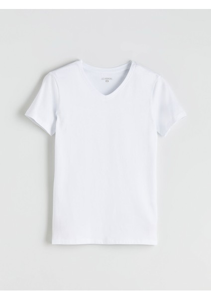 Yeni Sezon V Yaka Kısa Kollu Erkek Atlet indirimleri