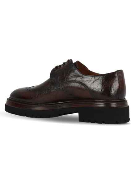 Kahverengi Mexico Deri Erkek Günlük Ayakkabı 34MA22522 34MA22522 fırsatları