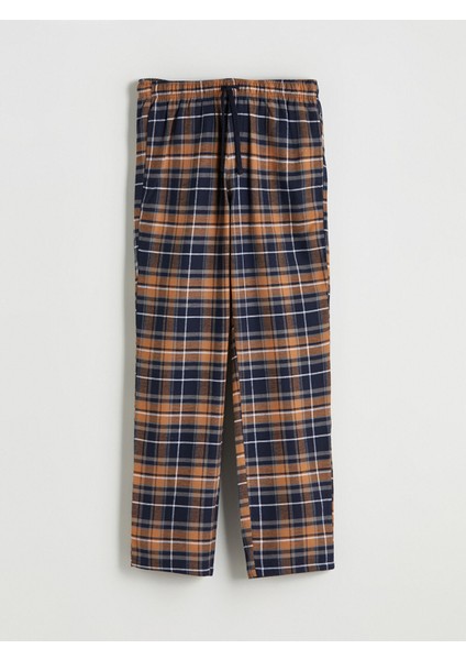 Yeni Sezon Standart Kalıp Ekose Erkek Pijama Alt indirimleri