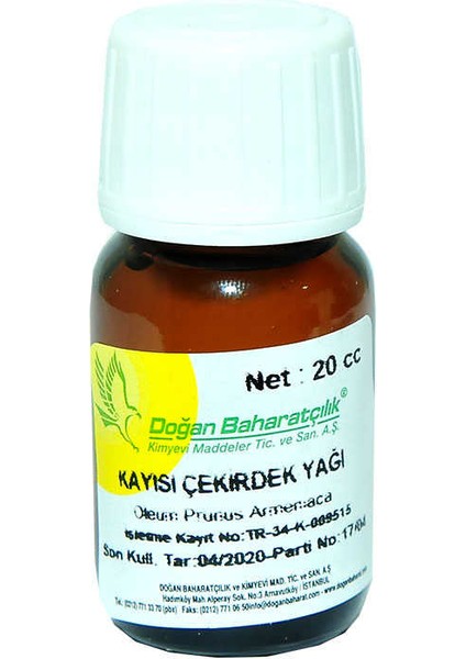 Kayısı Çekirdeği Yağı 20CC indirimleri