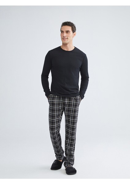 Yeni Sezon Standart Kalıp Erkek Pijama Takımı