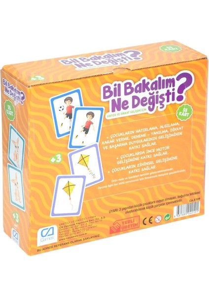5109 Ca Games, Bil Bakalım Ne Değişti? / +3 Yaş fiyatları