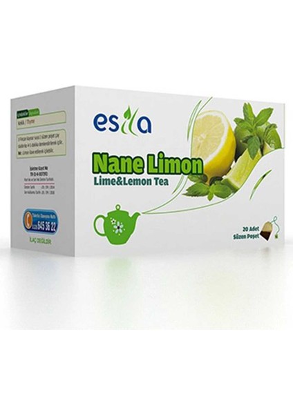 Nane Limon Çayı 20 Li.