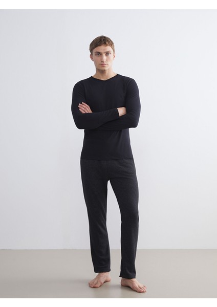 Yeni Sezon Standart Kalıp Erkek Pijama Alt