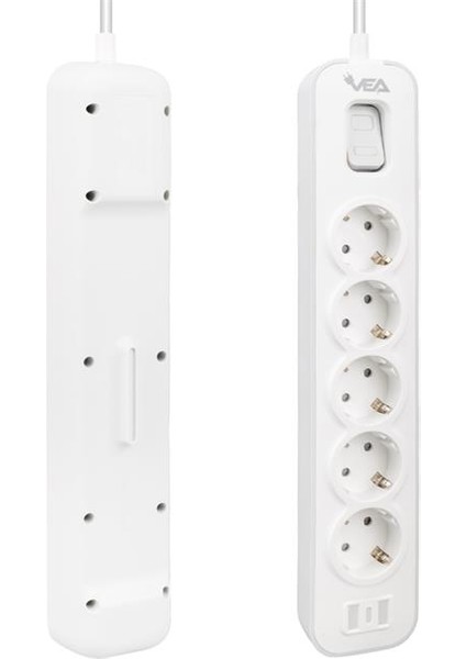 Vea VE-NOVA105 A Class 5'li Anahtarlı 1.5 Metre Akım Korumalı Priz fiyatları