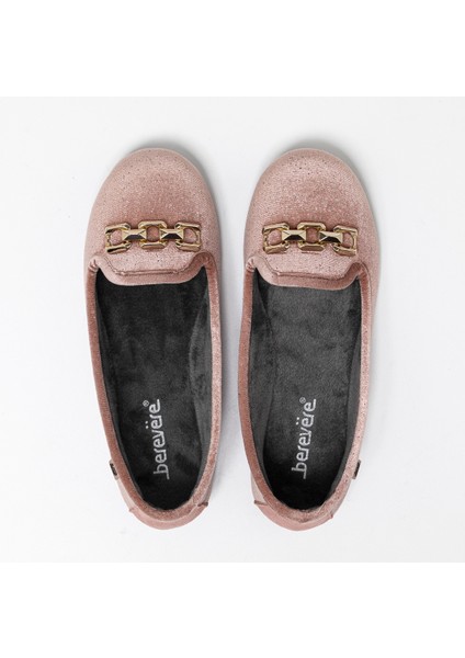 Kadın Babet IF5391 Berevere Baılarına Vulc. Copete Tercıopelo H048 Negro