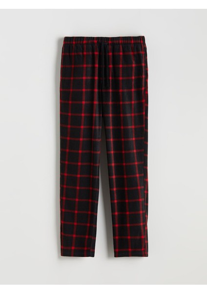 Yeni Sezon Standart Kalıp Ekose Erkek Pijama Alt indirimleri