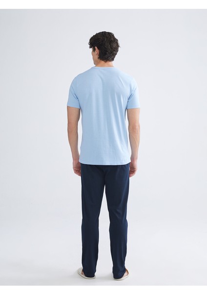 Yeni Sezon Standart Kalıp Erkek Pijama Takımı fırsatları