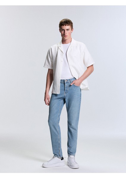 Yeni Sezon 730 Havuç Kalıp Erkek Jean Pantolon
