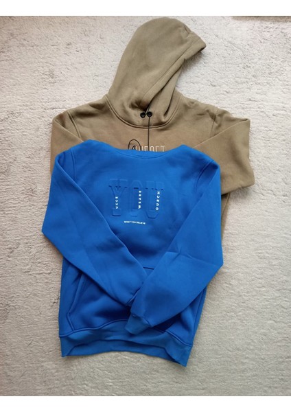 Kapşonlu Kanguru Cep Sweatshirt