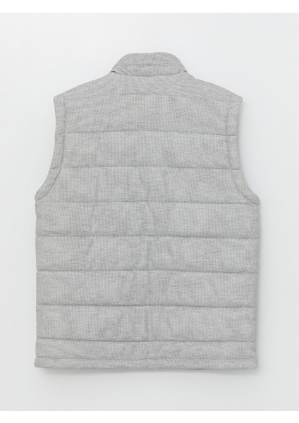 Yeni Sezon Slim Fit Dik Yaka Erkek Şişme Yelek modelleri