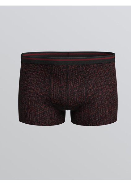 Yeni Sezon Standart Kalıp Pamuklu Esnek Erkek Boxer 5'li modelleri
