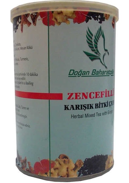 Zencefilli Karışık Sel Çay 100 gr Teneke Kutu modelleri