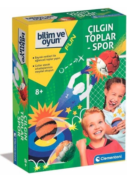 Bilim ve Oyun Çılgın Toplar Spor fırsatları