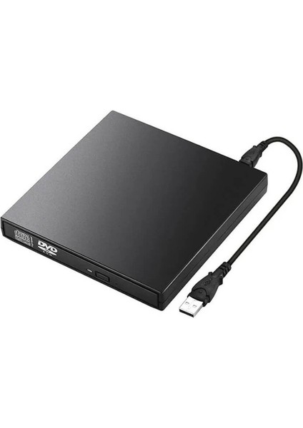 9.5mm Harici DVD Rw Kutusu - Sata DVD Sürücü USB Dönüştürücü Kutu (Boş Kasa – Ön Kapak Dahil)
