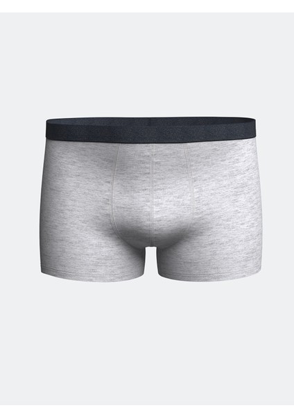 Yeni Sezon Standart Kalıp Pamuklu Esnek Erkek Boxer 3'lü modelleri